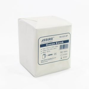 Assure – Gauze, Non-Sterile 7M-023- (7.5cm x 7.5cm, 8/12/16 Ply, 100 pcs/pack)